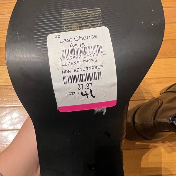 BRAND NEW Top shop black leather booties - Picture 4 of 4